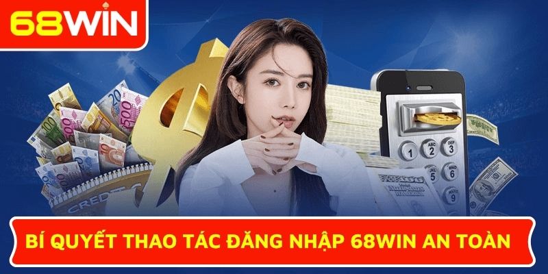 Bí quyết thao tác đăng nhập 68WIN an toàn