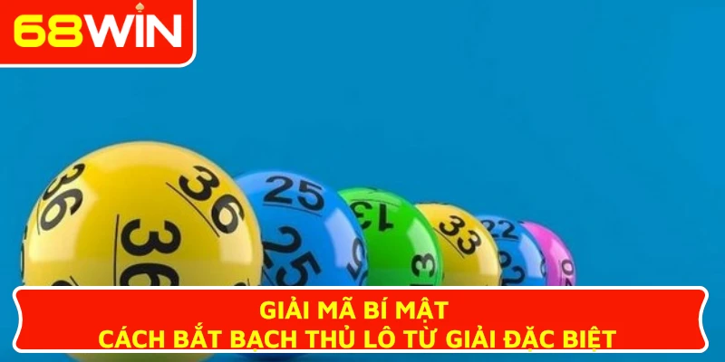 Giải mã bí mật cách bắt bạch thủ lô từ giải đặc biệt